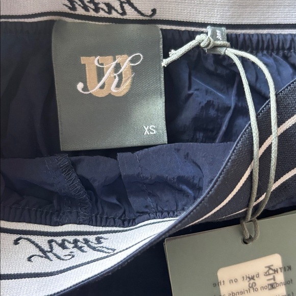 Kith x Wilson Erika Nylon Short Nocturnal XS Women's Athletic Shorts in Navy - Picture 5 of 8